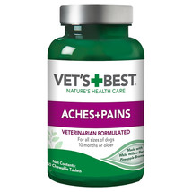 Vets Best Aches + Pains Dog Supplement 200 count (4 x 50 ct) Vets Best Aches + P - £52.77 GBP