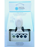 Martha Stewart Edge Punch, Notched Square, NEW In Package, Scrapbooking - $164.93 MXN
