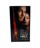 FROM HELL VHS VIDEO MOVIE, JOHNNY DEPP, HEATHER GRAHAM, IAN HOLM, ROBBIE... - $6.44