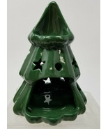 Oil Diffuser Tea Candle Christmas Tree Vintage - £8.96 GBP