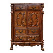43" Brown Solid Wood Five Drawer Standard Chest - $30,271.34 MXN