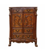 43 Inch Brown Solid Wood Five Drawer Standard Chest - $1,627.49