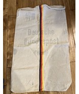 Vintage DEUTSCHE BUNDESPOST West Germany Post Large Canvas Mail Bag 27 x... - £49.12 GBP