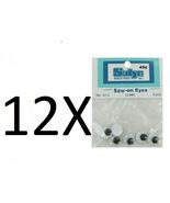 6 Pack Sew-on Wiggly Eyes (12 Packs - $8.57