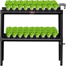 Hydroponics Growing System 72 Sites 2-Layer Hydroponic Grow Kit PVC Pipes - £75.21 GBP