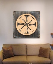Designocracy 953163-24 Four Leaf Clover Shamrock Celtic Art on Board Wal... - £118.46 GBP