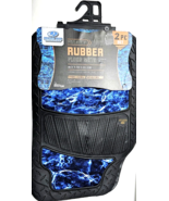 Mossy Oak Finishing Premium Rubber Floor Mats Blue Strong Durable - $94.35 CAD