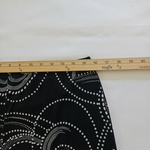 Suzie In The City Skirt Women’s XL Stretch Knit Pull On Flare Skirt Made In USA image 12