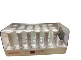Windmere SS-182 Hot Rollers 18 Curlers With 15 Clips Pageant Dance - $14.58