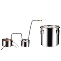 Moonshine Still Water Alcohol Distiller 13.2Gal w/Thumper Keg &amp; Water Pump - €152,84 EUR