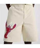 Size 40W Tommy Hilfiger Wide Fit Pinkish Beige LOBSTER Bermuda 9" Shorts 40" - $41.58