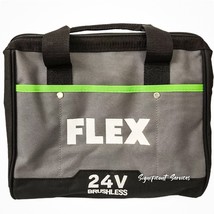 FLEX 24V Brushless Drill/Driver Tool Bag Approximately 12”x 9”x 9” Medium  - $16.98