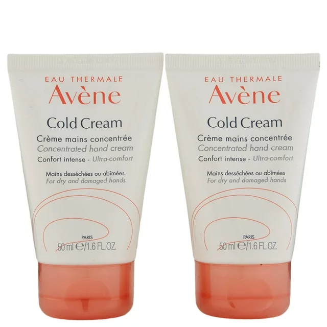 Avene Cold Cream Concentrated Hand Cream 2x50ml - £20.56 GBP