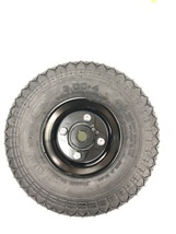 MSP 3.00-4 10"x3" 260x85 Rear Wheel Assembly Drive Daytona M4JH6 MobilityScooter image 2