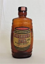 1935 Antique Charred Oak Blended Whiskey Bottle Empty Baltimore Md Majestic - £50.55 GBP