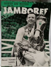 HANK SNOW TRIBUTE - ORIGINAL 1957 SONG FOLIO / SOUVENIR PROGRAM - VG CON... - $389.79 MXN