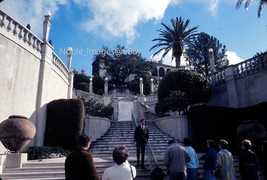 1970 Hearst Castle Tour Guide Stairs San Luis Obispo, CA Ektachrome 35mm Slide - £2.77 GBP