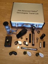 Gemologists&#39; Travel/portable Lab Suitcase. Including Microscope, Dichros... - £335.90 GBP