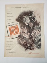 1944 Wilson Vintage WWII Print Ad Darryl F. Zanuck Vincent Price Movie - £12.19 GBP