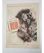 1944 Wilson Vintage WWII Print Ad Darryl F. Zanuck Vincent Price Movie - £12.28 GBP