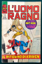 Amazing SPIDER-MAN #28 (1971) Italian Marvel Comic Dr Strange Kraven Ant-Man Vg - £19.46 GBP