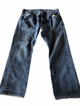 Levis 501 XX Mens 36x30 Blue Y2K Denim Jeans Cotton Button Fly Medium Wa... - £19.46 GBP