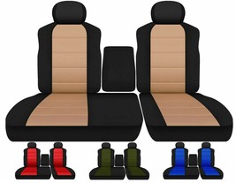 Seat covers Fits Toyota Tundra truck 99-04  40/60 Seat with Console  25 colors - $2,252.68 MXN