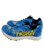 Hoka Crescendo XC Racing Flats spikes US Womens 8/ Mens US 6.5 Blue Yell... - $26.99