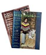 Popular Needlework And Crafts Lot Of 2 Vintage Craft Magazines 1974 1975... - £15.76 GBP