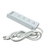 120V WiFi Smart Power Strip Surge Protector AC 4-Port Outlets+4 USB Ports - €18,52 EUR