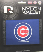 MLB Chicago Cubs Printed Tri-Fold Nylon Wallet by Rico Industries - £12.57 GBP