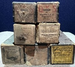 Mixed Lot Of 7 vVntage Player Piano Rolls QRS Marvel Vocalstlyle Ideal  - £19.33 GBP