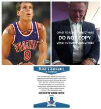 Dan Majerle signed Phoenix Suns basketball 8x10 photo proof Beckett COA auto. - £62.40 GBP