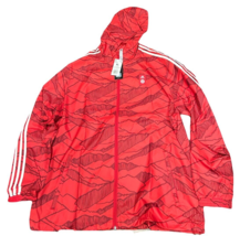 NWT New Bayern Munich adidas Full-Zip Sideline Hoodie Windbreaker Small Jacket - £39.52 GBP