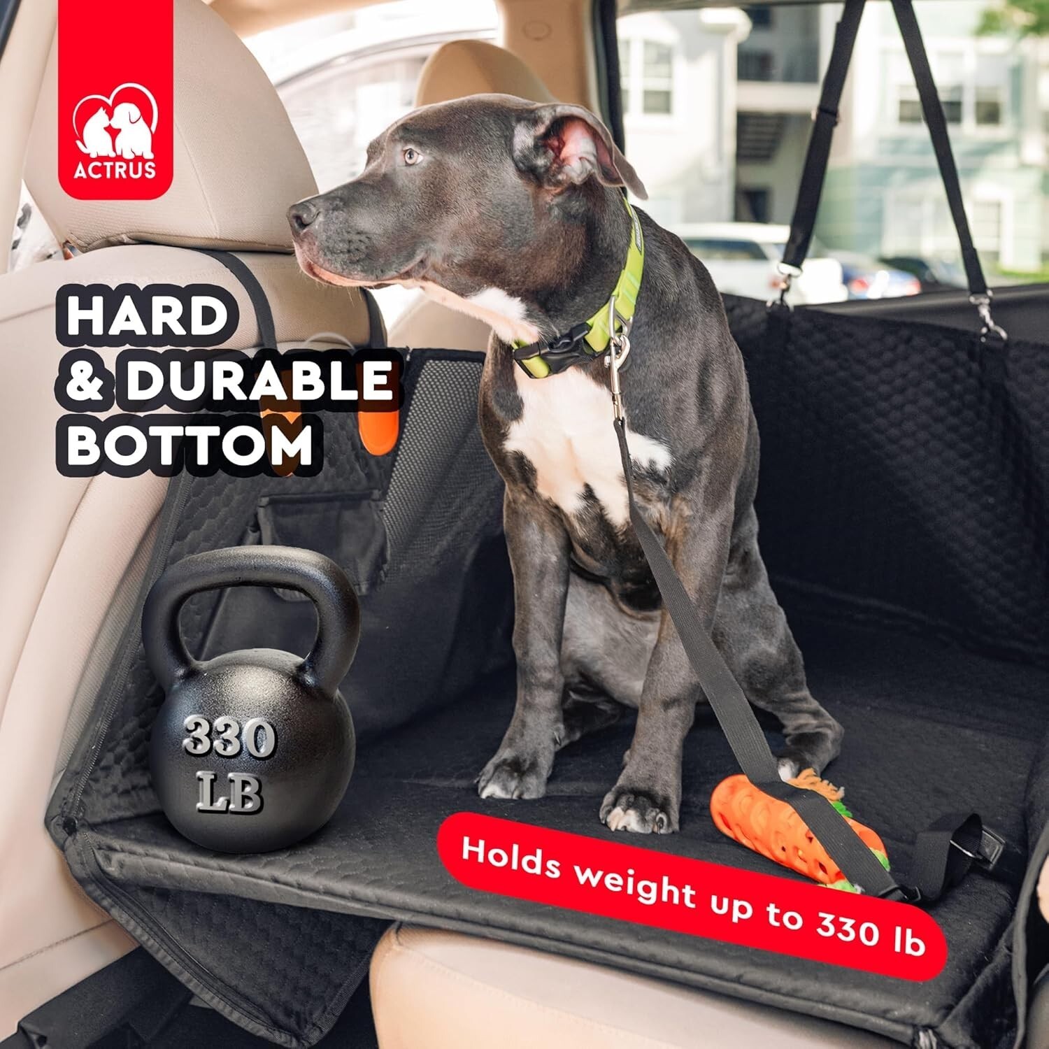 Actrus Back Seat Extender Waterproof Dog Seat Cover Back Seat for Car Truck SUV Item image 2