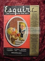 ESQUIRE September 1939 Jerome Beatty George Petty Douglas Fairbanks Jesse Stuart - £20.41 GBP