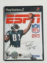 ESPN NFL 2K5 (PlayStation 2 PS2, 2004) Complete w/ Manual Black Label Tested CIB - £18.98 GBP