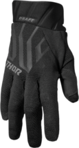 Thor Mens 22 Draft Gloves MX Offroad Black/Charcoal Small - £19.94 GBP