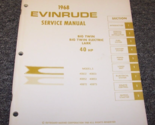 1968 Evinrude Ski-Twin Électrique 33HP Service Manuel 33802 33803 33052 ... - £11.81 GBP