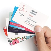 Design customized template business card one face - £5.53 GBP