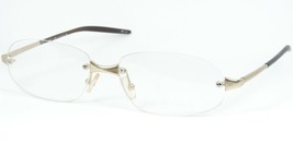 Savini ROMA OL01-21590-01 Or Lunettes Vintage Lunettes 52-16-135mm Italie - £43.62 GBP