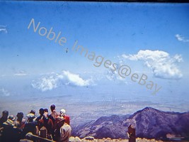 1950 Pikes Peak View from Summit Colorado Glass Covered Kodachrome Slide - £4.28 GBP