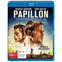 Papillon Blu-ray | Charlie Hunnam, Rami Malek | Region B - $16.45