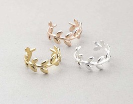 Olive tree ring Adjustable Toe ring Body Jewelry Dainty jewelry toe wide ring be - £12.77 GBP