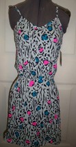 WOMEN&#39;S/JRS LOST ENTERTRISES SUNDRESS GRAY SUN DRESS NEW - $26.99