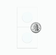 1 bundle of 100 BCW 2" x 2" Quarter Sized Paper Flips - $12.24
