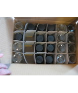 NEW LOT of 21 VWR Wide Mouth Bottles 4 oz &amp; 60 ML Amber w/ Cap Qorpak  1... - $839.61 MXN