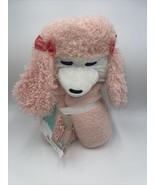 PILLOWFORT Pink Dog Head Hooded Blanket Hand Pocket  40x50 - £31.52 GBP