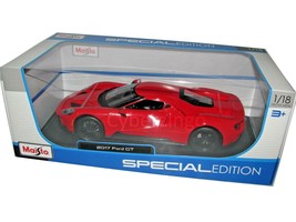 Maisto 2017 Ford GT 1:18 Special Edition Red Diecast Model Car NEW IN BOX - £25.78 GBP