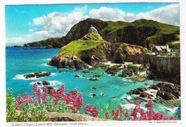 North Devon England Postcard Ilfracombe Seamen&#39;s Chapel Lantern Hill - £1.69 GBP